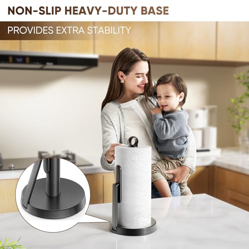 Heavy Duty Paper Towel Holder with Tension Arm
