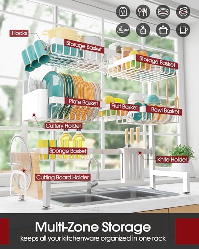 Over The Sink Dish Drying Rack