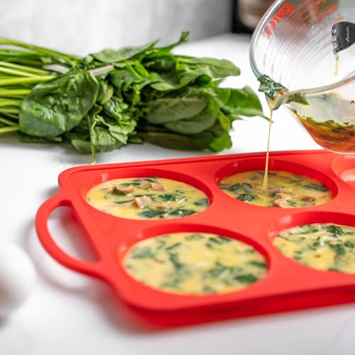 Confetti 4 Inch Silicone Jumbo Muffin Pan