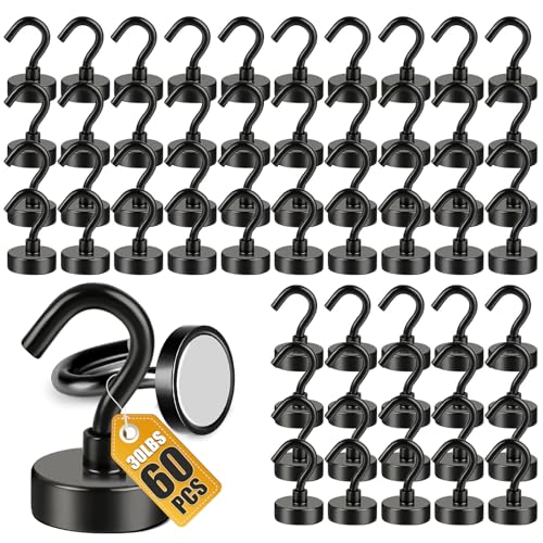 Magnetic Hooks (60 Count)