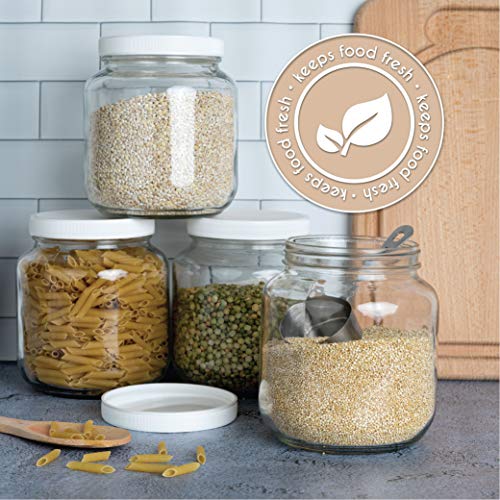 Half Gallon Mason Jar (2 Count)