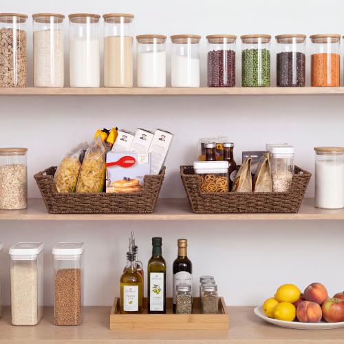 Woven Baskets for Organizing (2 Count)