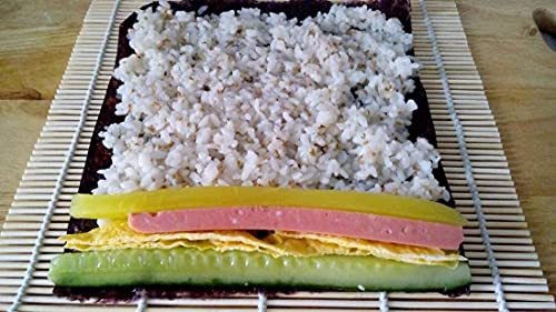 4 Pack Large Sushi Roll Bamboo Mats (4 Count)