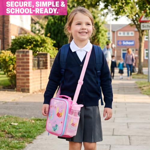 Peppa Pig Girls Lunch Box 3Pc Set (3 Count)