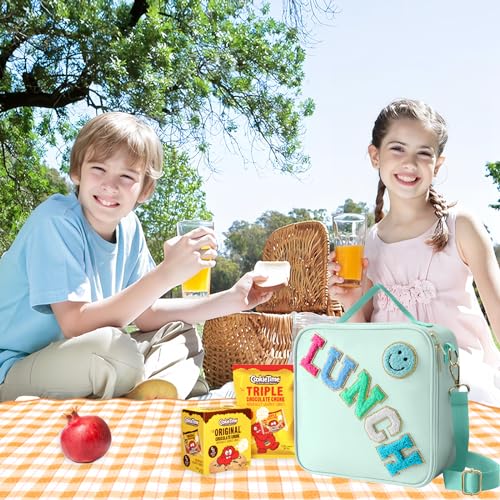 Insulated Lunch Bag With Adjustable Shoulder Strap