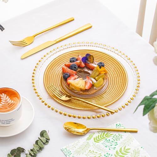 Gold Silverware Set for 8 (40 Count)