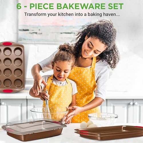 6 Piece Baking Pan Set