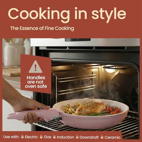 Bakken 17 Piece Ceramic Coated Aluminum Cookware Set (15 Count)
