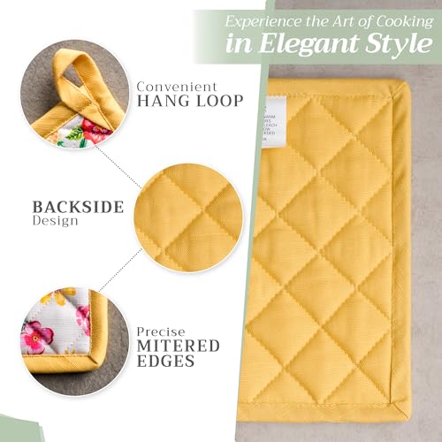 Pot Holders 100% Cotton Potholders (2 Count)
