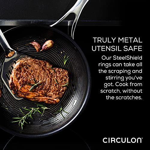 Clad Stainless Steel Frying Pans (2 Count)