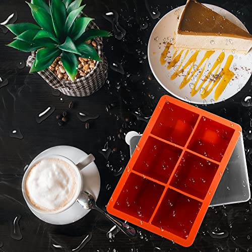 Silicone Ice Cube Trays with Lids (2 Count)