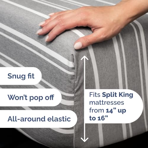 Flex Top Split Head King 4 Piece Sheet Set