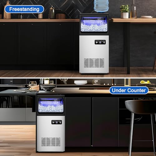 110 lbs Commercial Ice Maker Undercounter Built