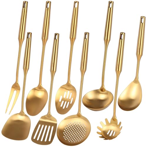 Gold Kitchen Utensils Set (9 Count)