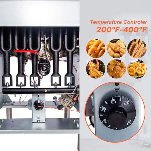 75 lb Commercial Propane Deep Fryer