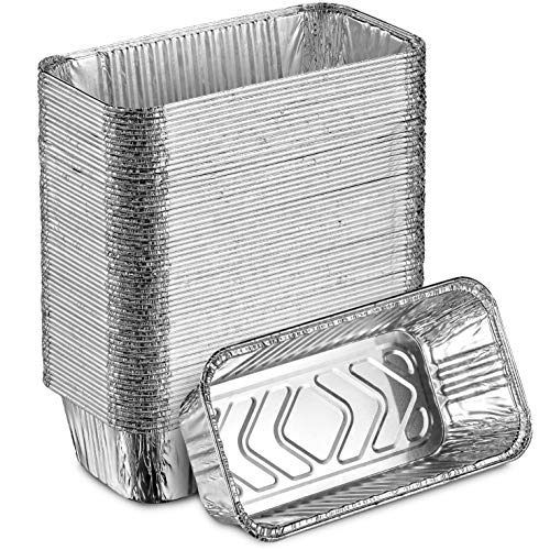 Aluminum Disposable Loaf Pans (50 Count)