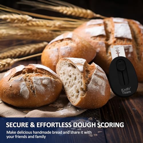 Bread Knife Extractable & Magnetic Bread Lame Dough Scoring Tool (10 Count)