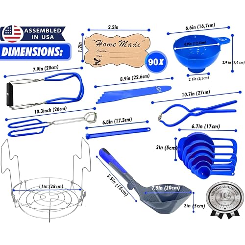 Blue Canning Supplies Starter Kit