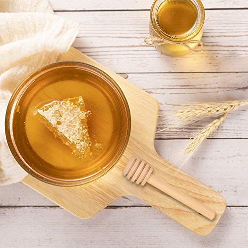 24 Pack Mini Wooden Honey Dipper Sticks