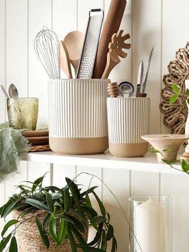 Ceramic Kitchen Utensil Holder Set of 2 (2 Count)