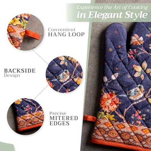 Maison d'Hermine Oven Gloves 100% Cotton Oven Mitt
