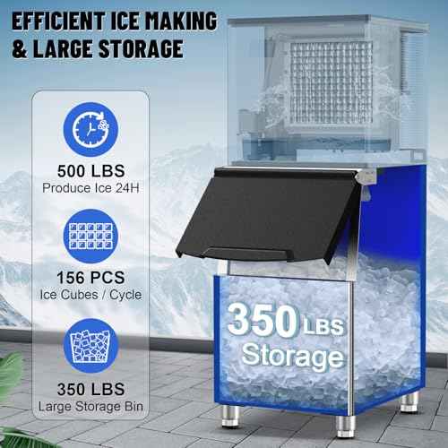 Commercial Ice Maker Machine 500Lbs