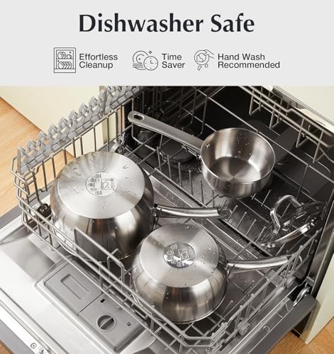 Stainless Steel Saucepan Set (3 Count)