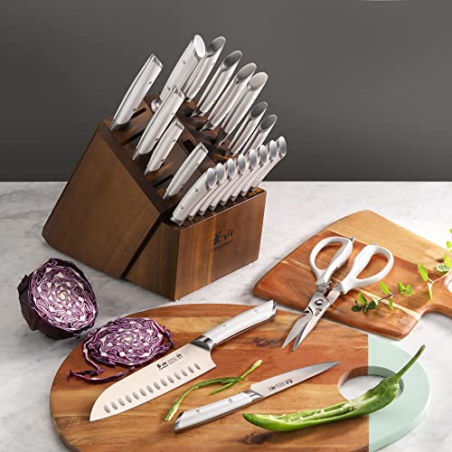 HELENA Series German Steel Forged Knife Block Set