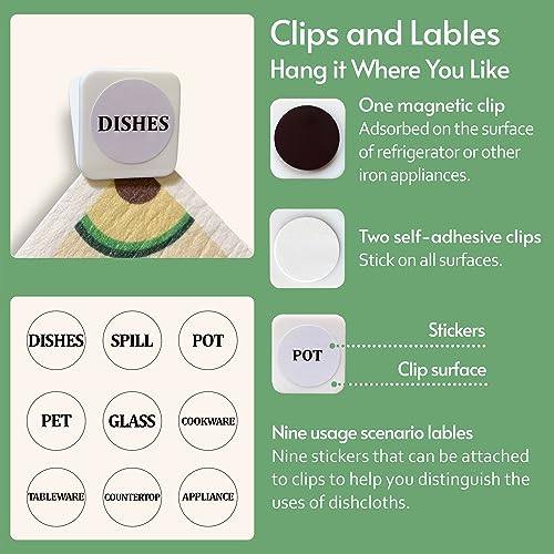 Swedish Dishcloths for Kitchen (8 Count)