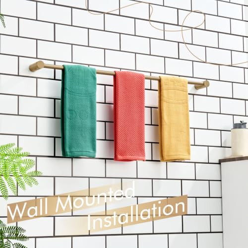 Towel Bars Champagne Bronze for Bathroom Wall Mounted 36