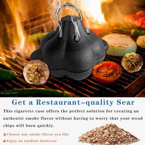 Cast Iron Smoker Box & Pre