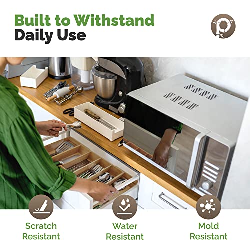 Silverware Tray for Drawer Organizer