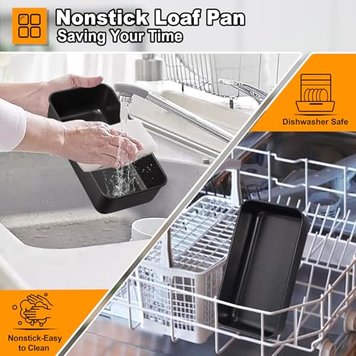 2 Pack Bread Loaf Pan for Baking (8.59 Count)