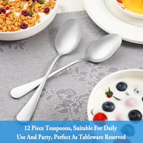 12 Piece Teaspoons Set (12 Count)