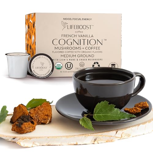 French Vanilla Cognition Mushroom K Cups (10 Count)