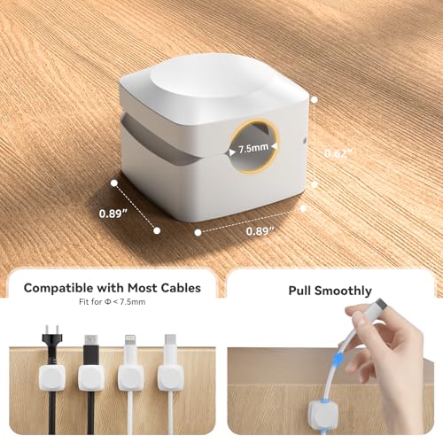 Rotatable Cord Organizer (8 Count)
