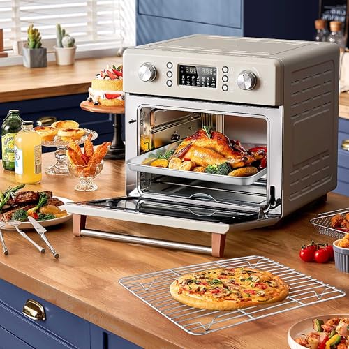 10x8 Inch Small Stainless Steel Baking Sheet with Cooling Rack Set (3 Count)