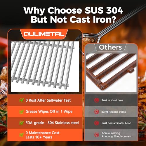 9.5MM Grill Grates for Weber Genesis II E