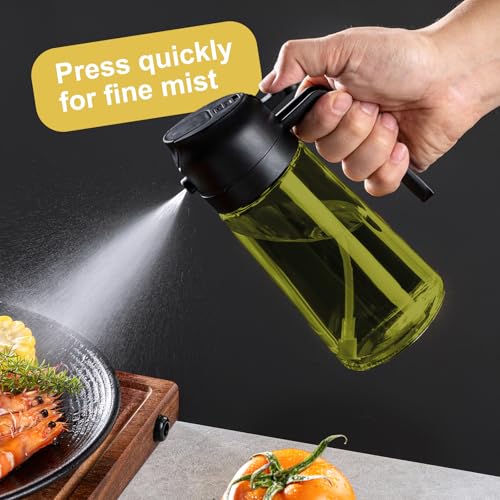 16oz 470ml Olive Oil Dispenser for Kitchen with Stickers