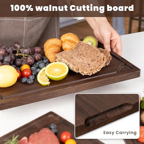 Walnut Wood Cutting Board for Kitchen