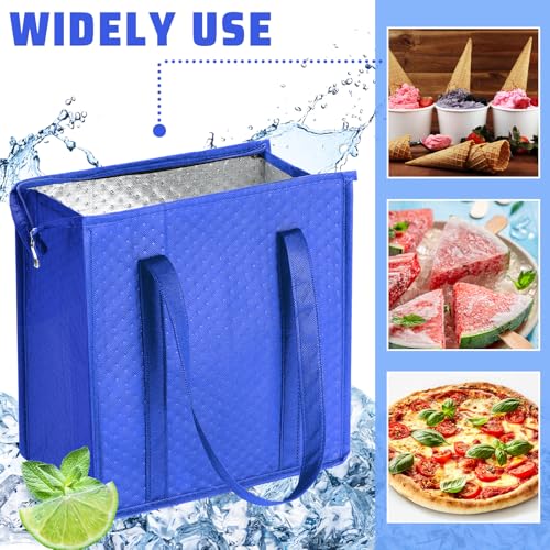 4 Pcs Insulated Grocery Bags Reusable (4 Count)
