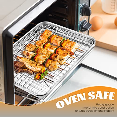 Small Baking Cooling Rack Set of 2