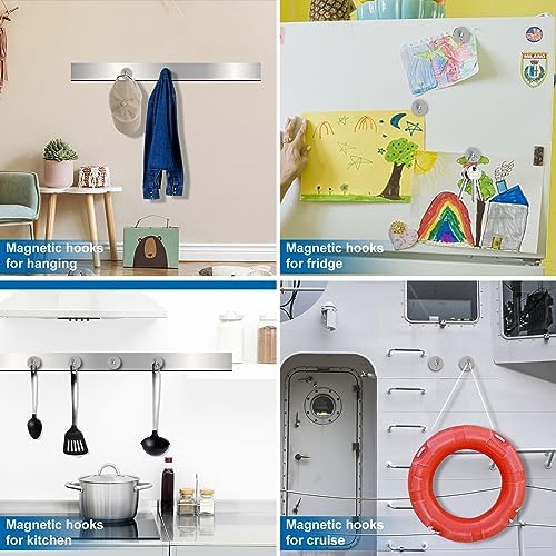 Magnetic Hooks for Cruise Essentials 2026 Cabins Door 25 Pack (25 Count)
