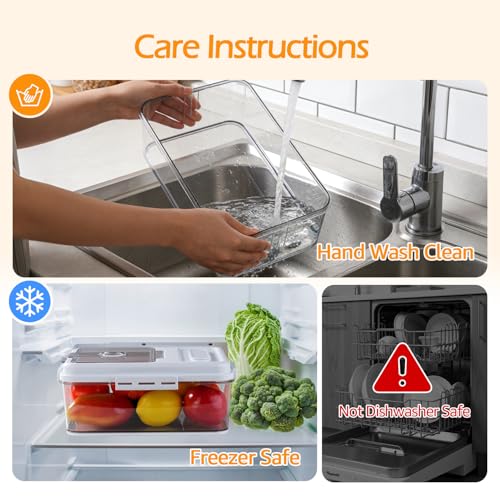 Bread Box for Homemade Bread for Kitchen Counter Airtight (2 Count)