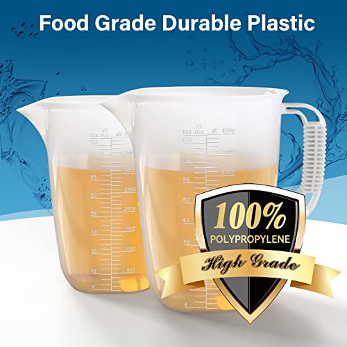 1 Gallon Measuring Pitcher (134 Fl Oz)