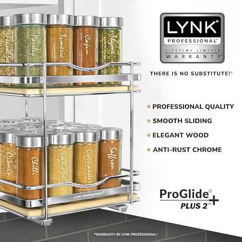 lite™ Pull Out Spice Organization for Cabinets