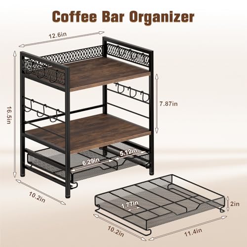 Coffee Bar Station Organizer (4 Count)