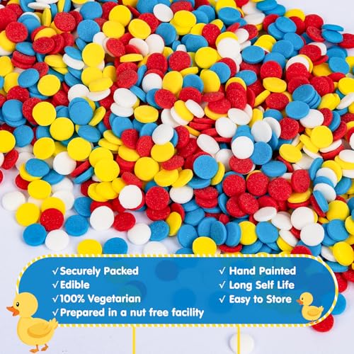 Colorful Round Confetti Sprinkles (4.5 Ounce)