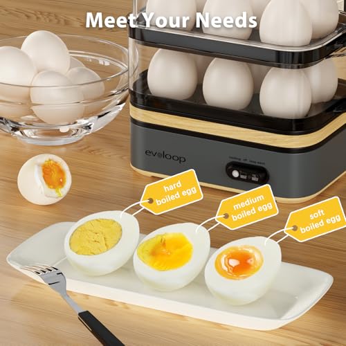 Rapid Egg Cooker Electric 12 Eggs Capacity (12 Count)