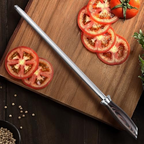 Honing Rod 12 Inch Professional Kitchen Knife Sharpener Rod